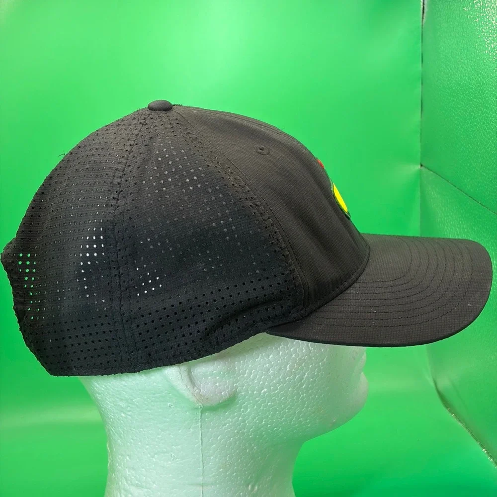 Masters Tournament Augusta National Golf Hat Black Performance Mesh Snapback Cap